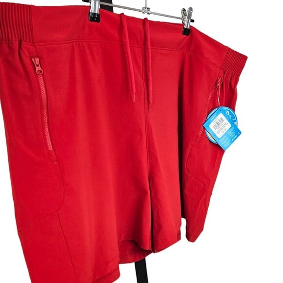 Columbia Womens Tidal Shorts Size  3X PFG Red NWT UPF 50 Plus Size - Picture 6 of 8
